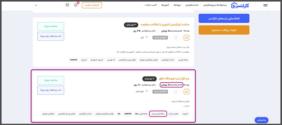 کسب درآمد اینترنتی با خدمات برنامه نویسی